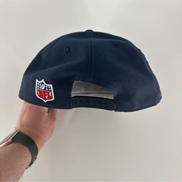Men's NFL Denver Broncos Basic 9FIFTY Original Fit Snapback Orange Navy One Size - Picture 8 of 8